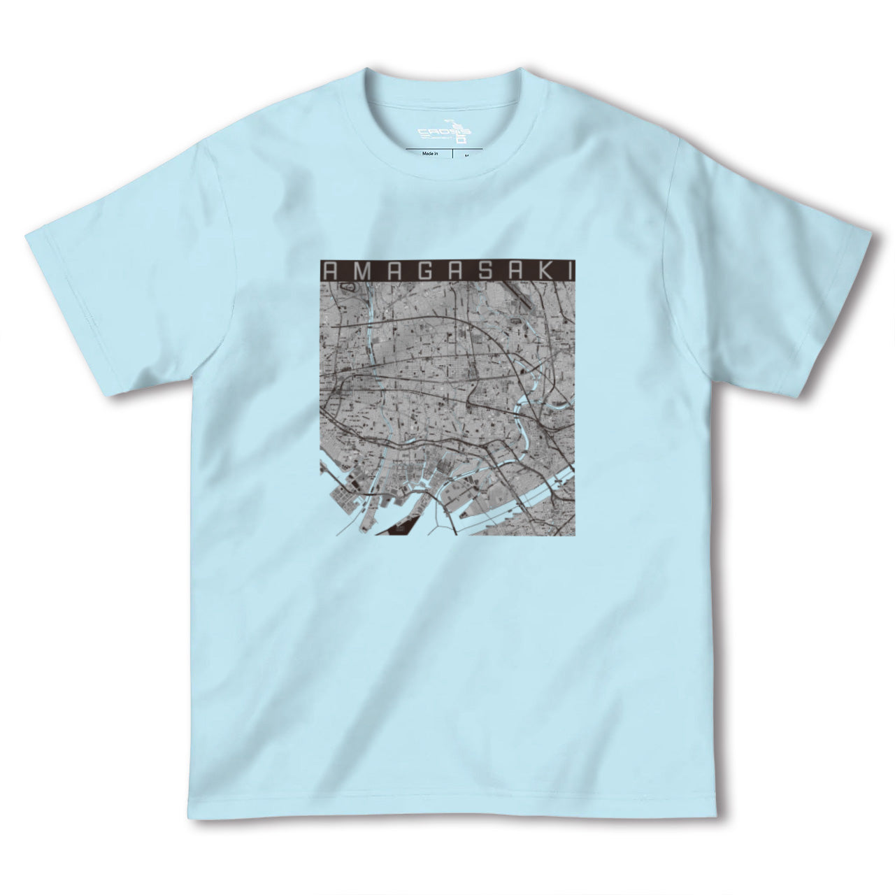 【尼崎(兵庫県)】地図柄ヘビーウェイトTシャツ