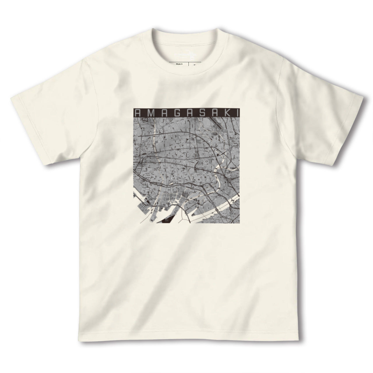 【尼崎(兵庫県)】地図柄ヘビーウェイトTシャツ