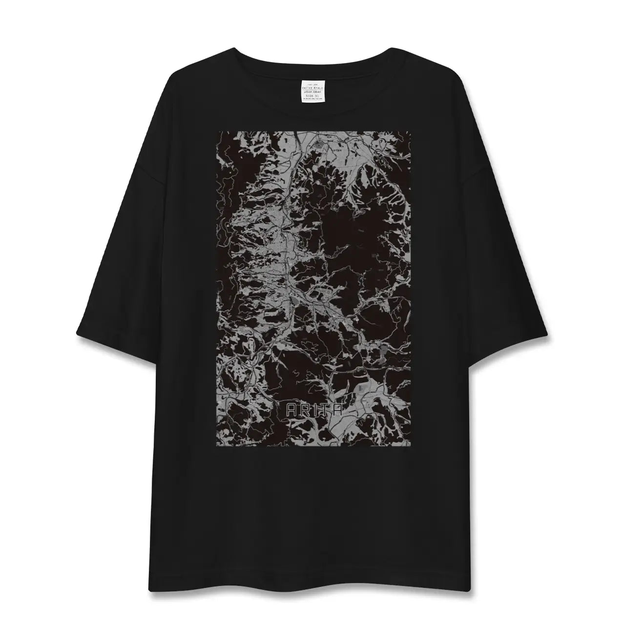 【有田(佐賀県)】地図柄ビッグシルエットTシャツ