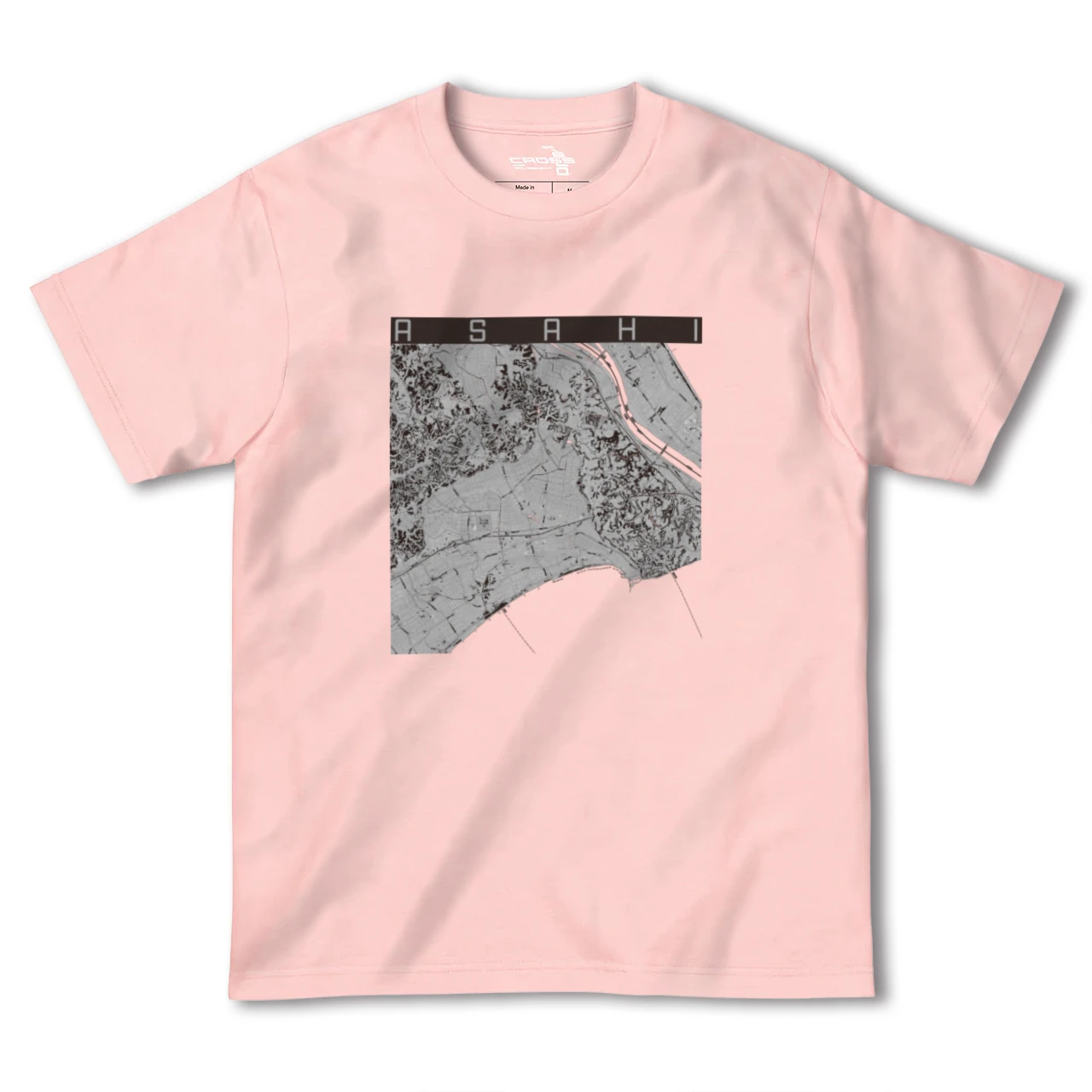 【旭(千葉県)】地図柄ヘビーウェイトTシャツ