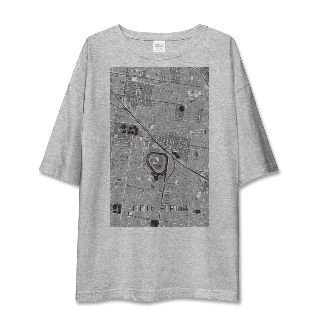 【コーフィールド(オーストラリア)】地図柄ビッグシルエットTシャツ