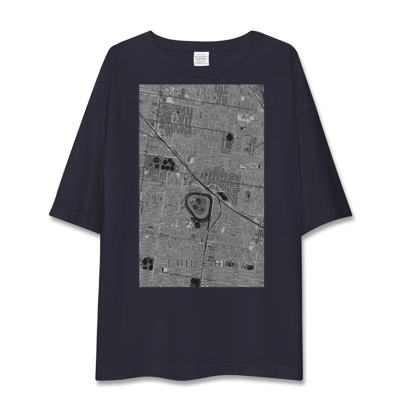 【コーフィールド(オーストラリア)】地図柄ビッグシルエットTシャツ