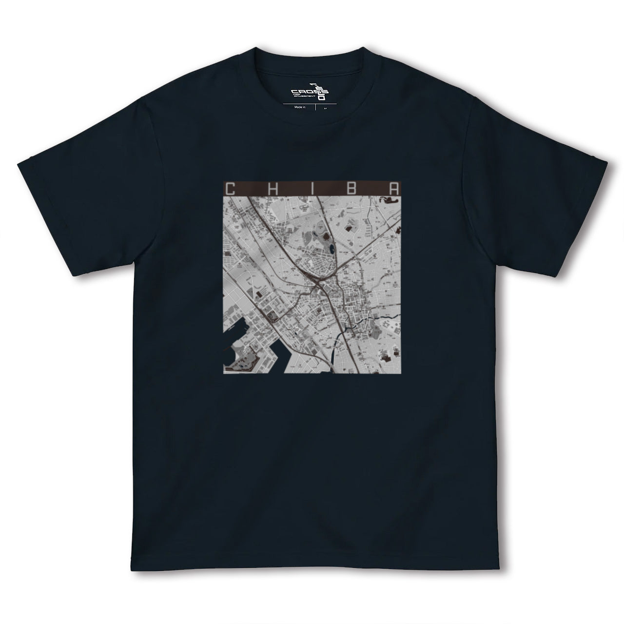 【千葉(千葉県)】地図柄ヘビーウェイトTシャツ