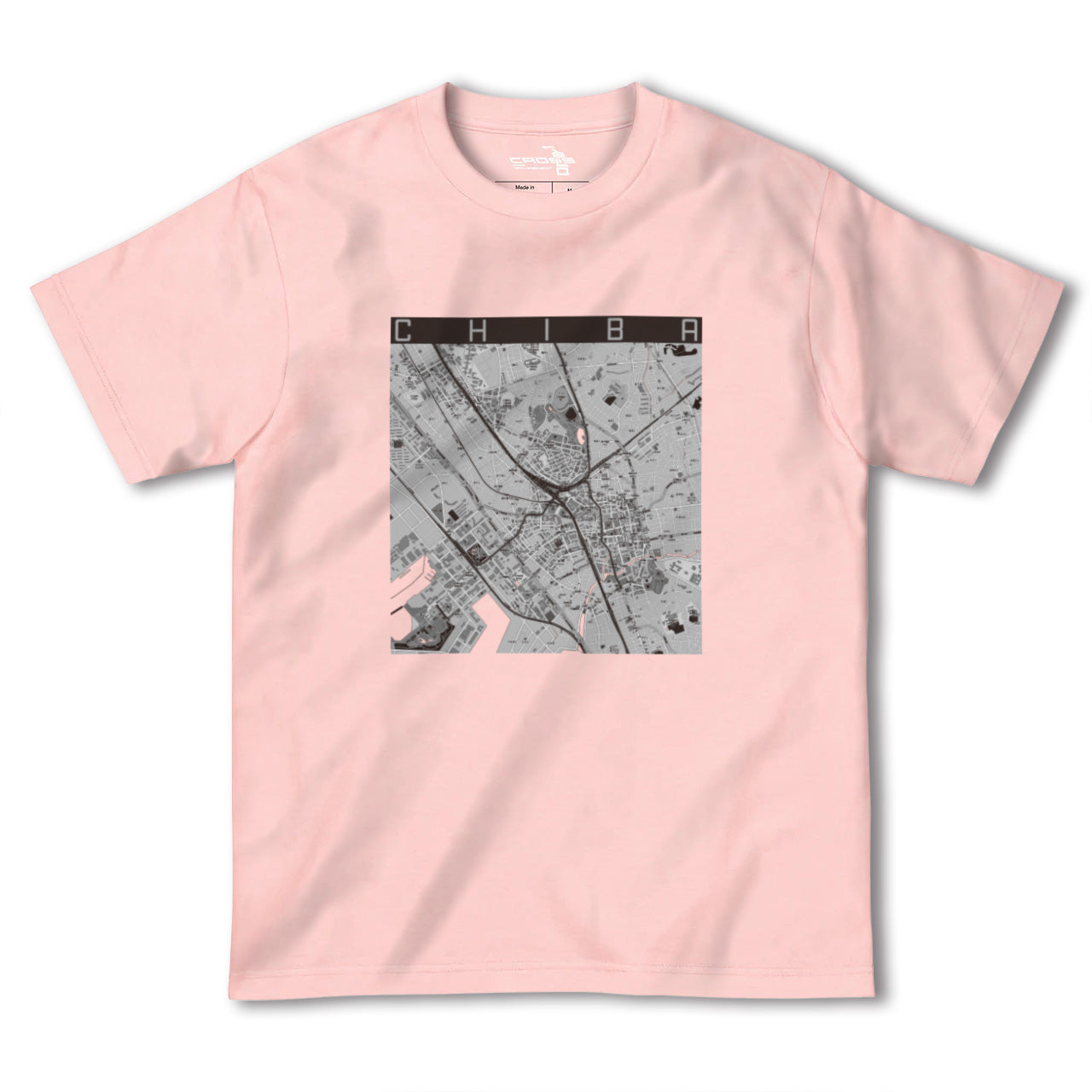 【千葉(千葉県)】地図柄ヘビーウェイトTシャツ