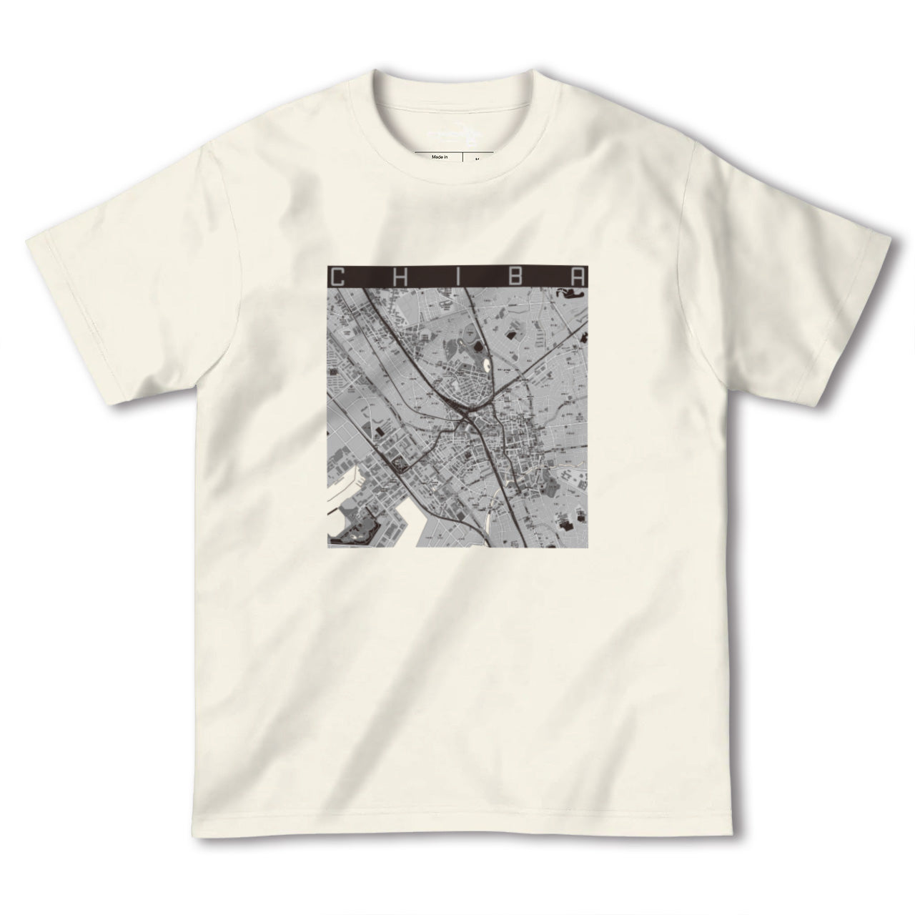 【千葉(千葉県)】地図柄ヘビーウェイトTシャツ
