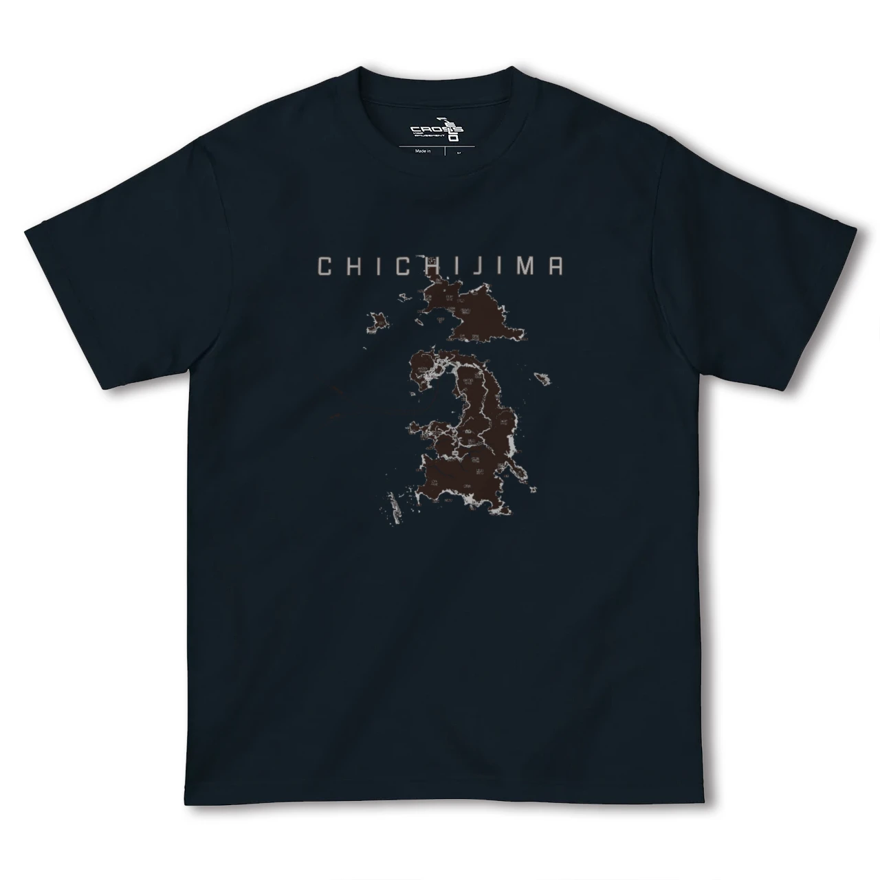 【父島(東京都)】地図柄ヘビーウェイトTシャツ