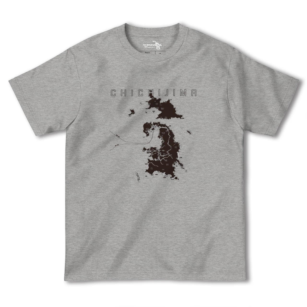 【父島(東京都)】地図柄ヘビーウェイトTシャツ