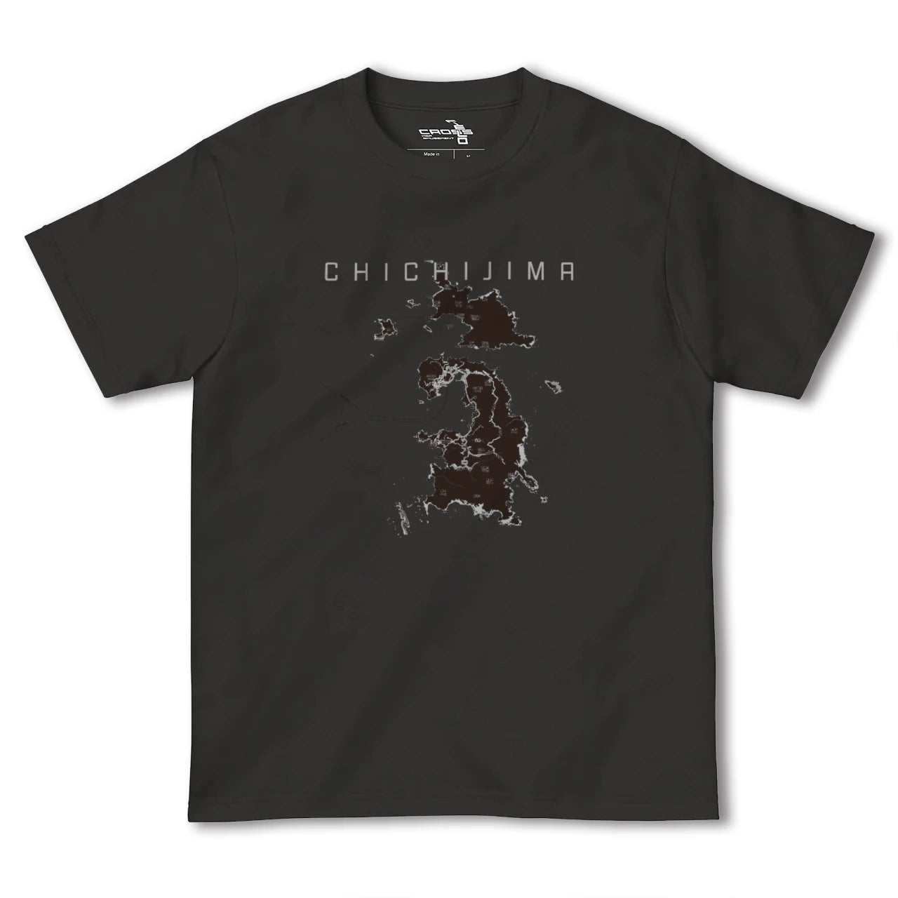 【父島(東京都)】地図柄ヘビーウェイトTシャツ
