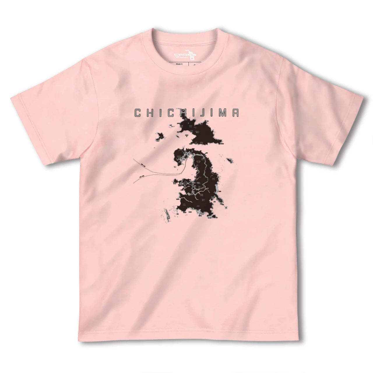 【父島(東京都)】地図柄ヘビーウェイトTシャツ