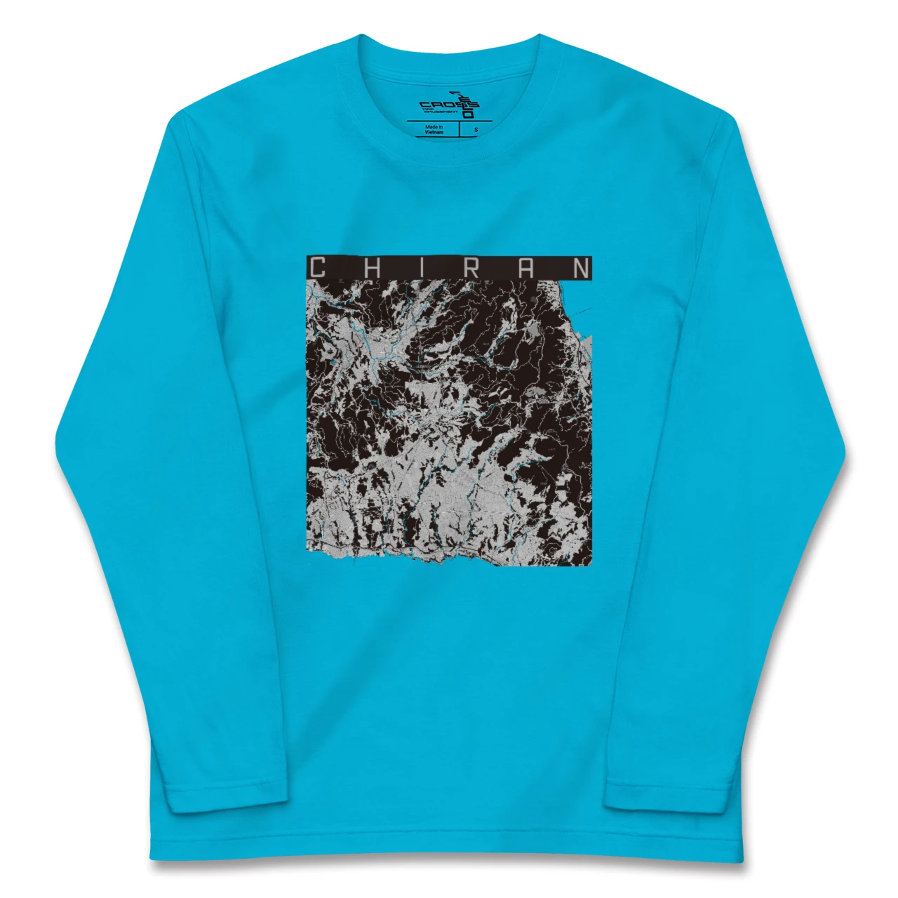 【知覧(鹿児島県)】地図柄ロングスリーブTシャツ