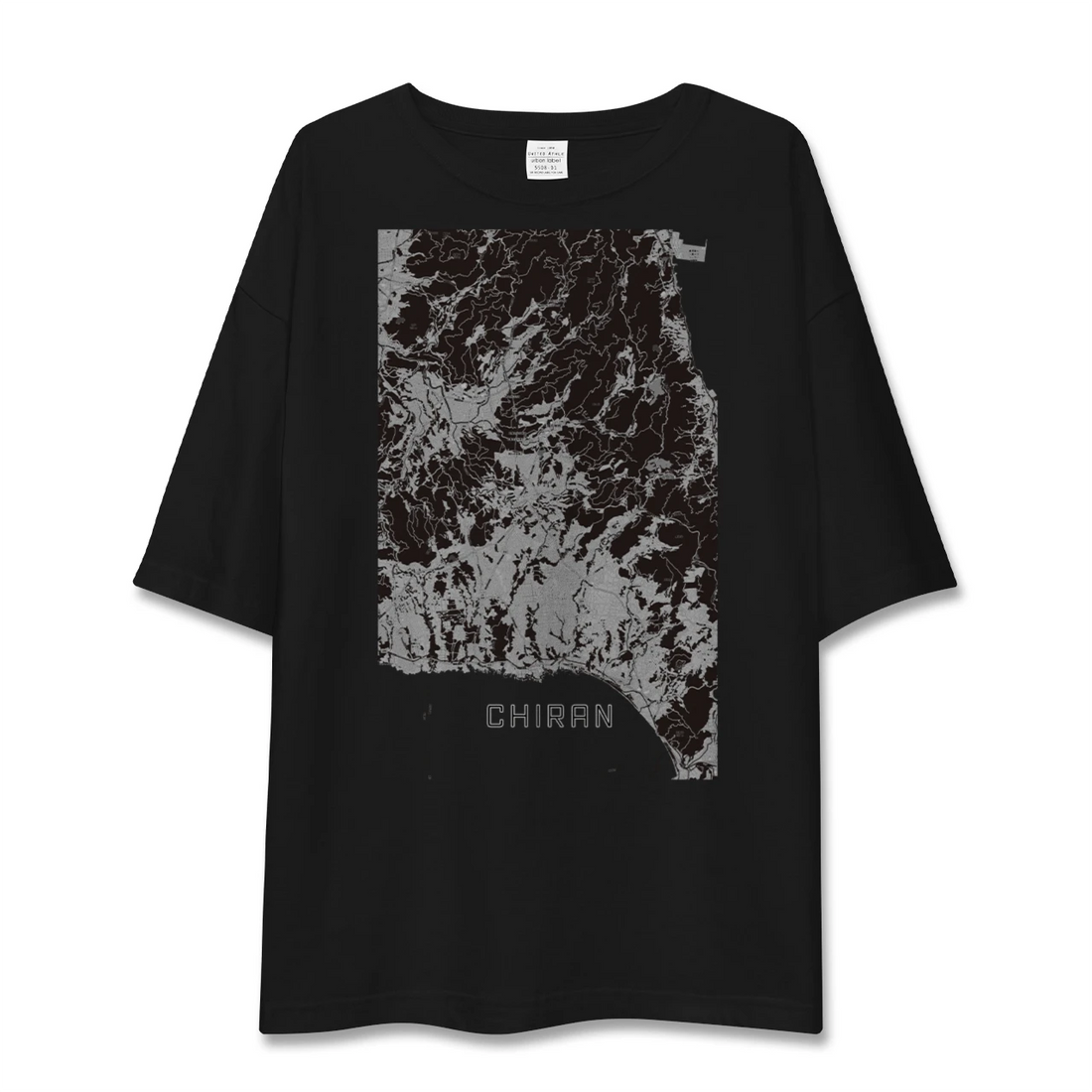 【知覧(鹿児島県)】地図柄ビッグシルエットTシャツ