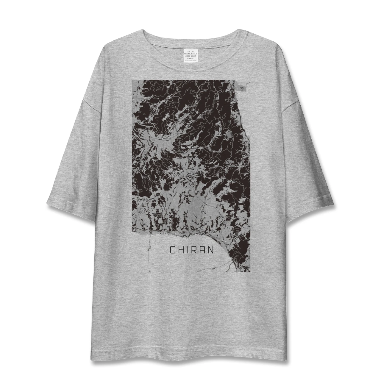 【知覧(鹿児島県)】地図柄ビッグシルエットTシャツ