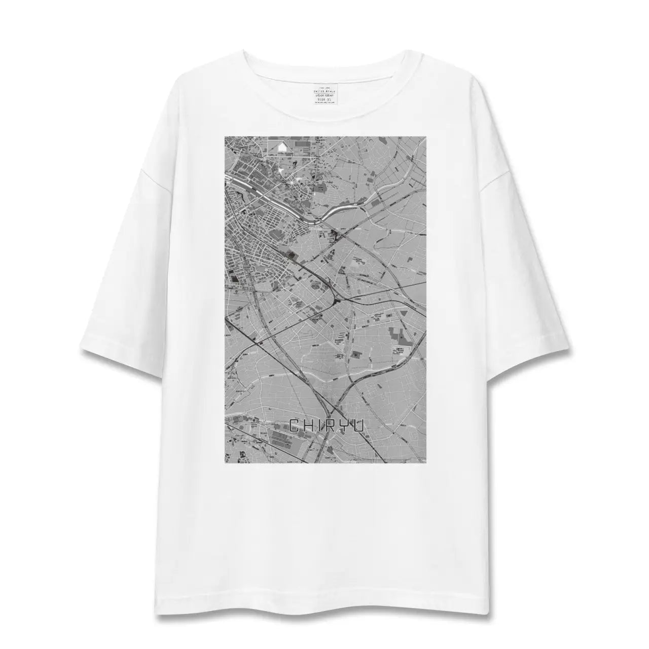 【知立(愛知県)】地図柄ビッグシルエットTシャツ