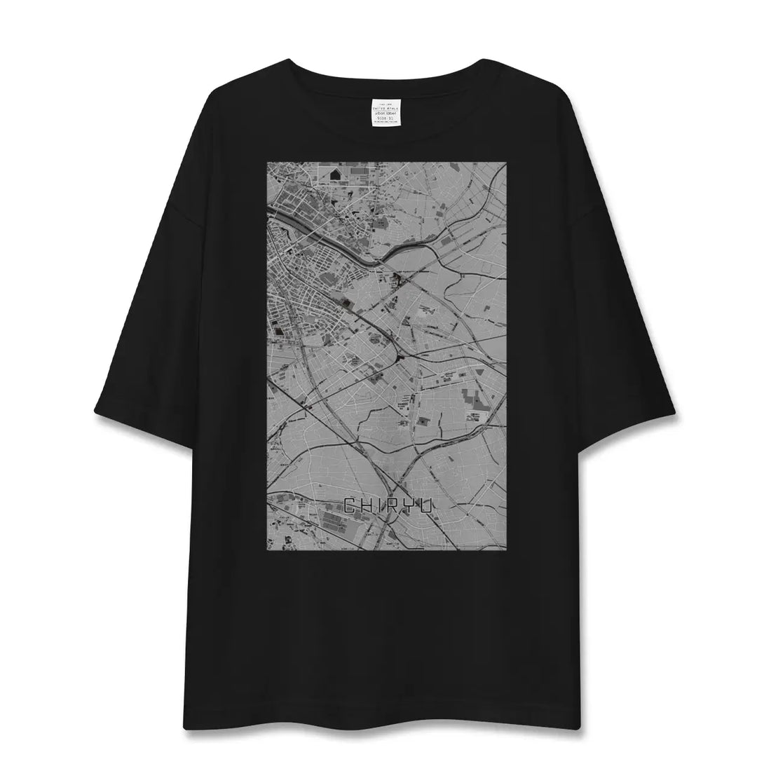 【知立(愛知県)】地図柄ビッグシルエットTシャツ