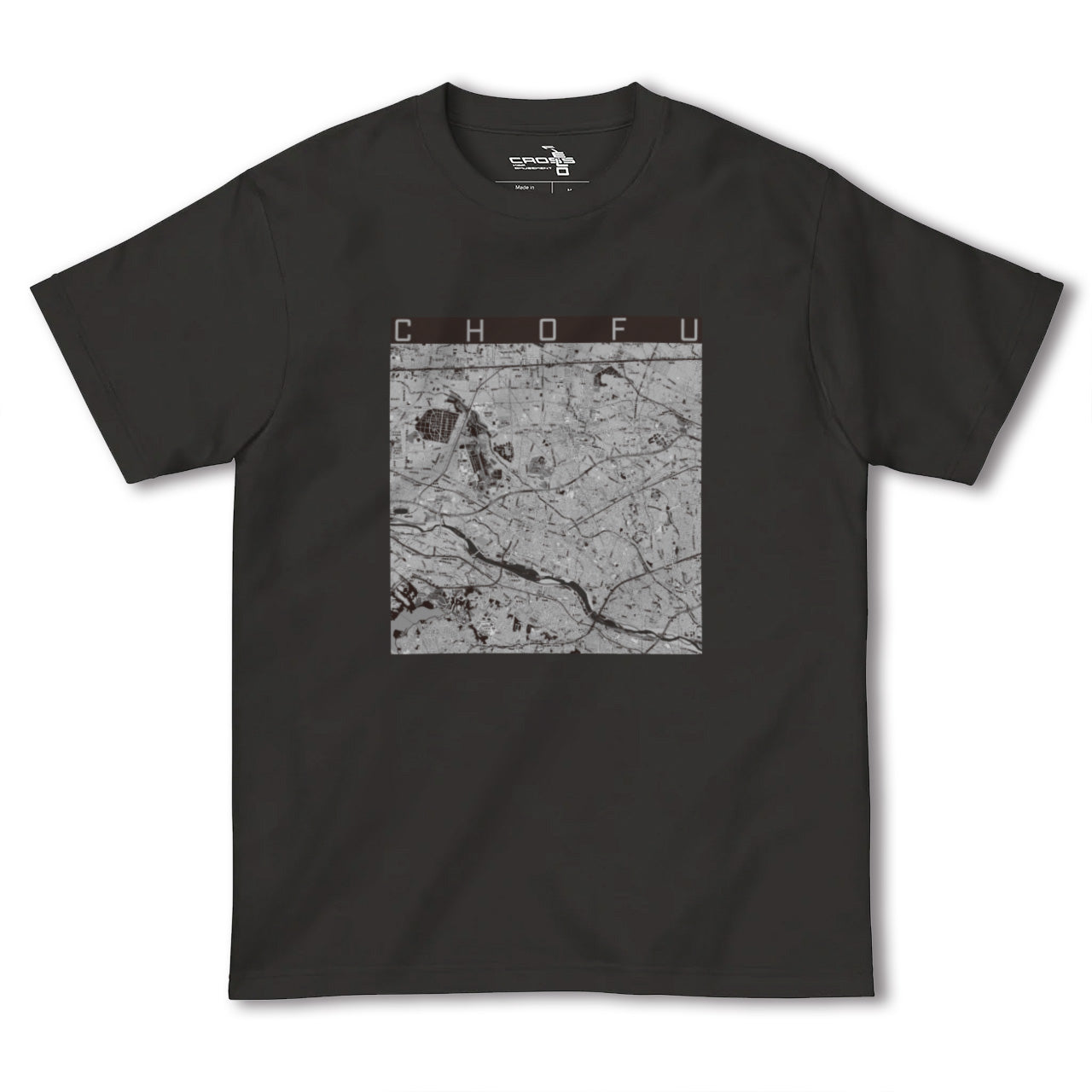 【調布2(東京都)】地図柄ヘビーウェイトTシャツ