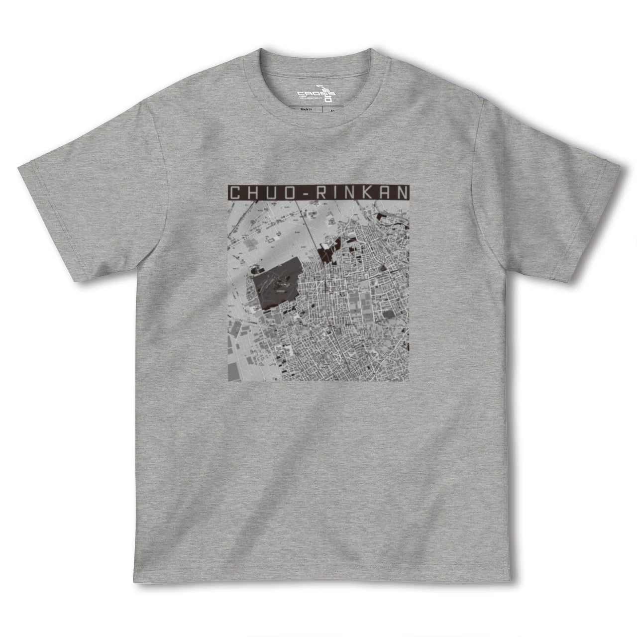 【中央林間(神奈川県)】地図柄ヘビーウェイトTシャツ