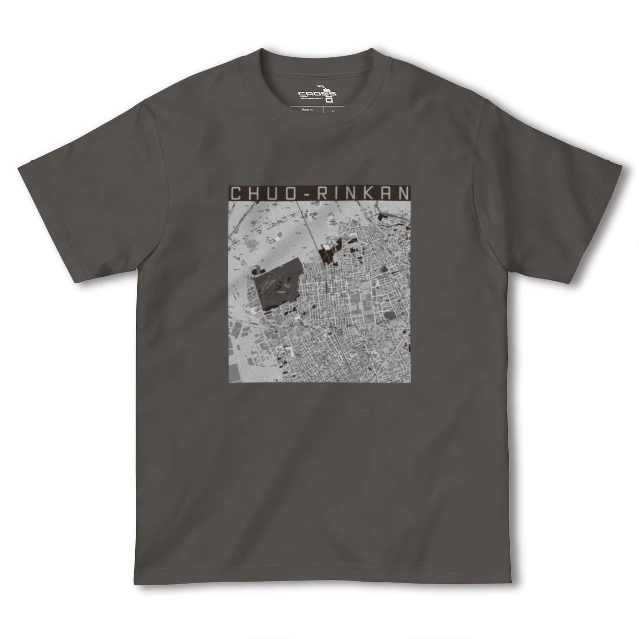 【中央林間(神奈川県)】地図柄ヘビーウェイトTシャツ