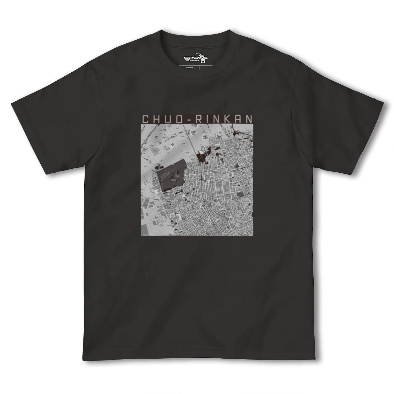 【中央林間(神奈川県)】地図柄ヘビーウェイトTシャツ