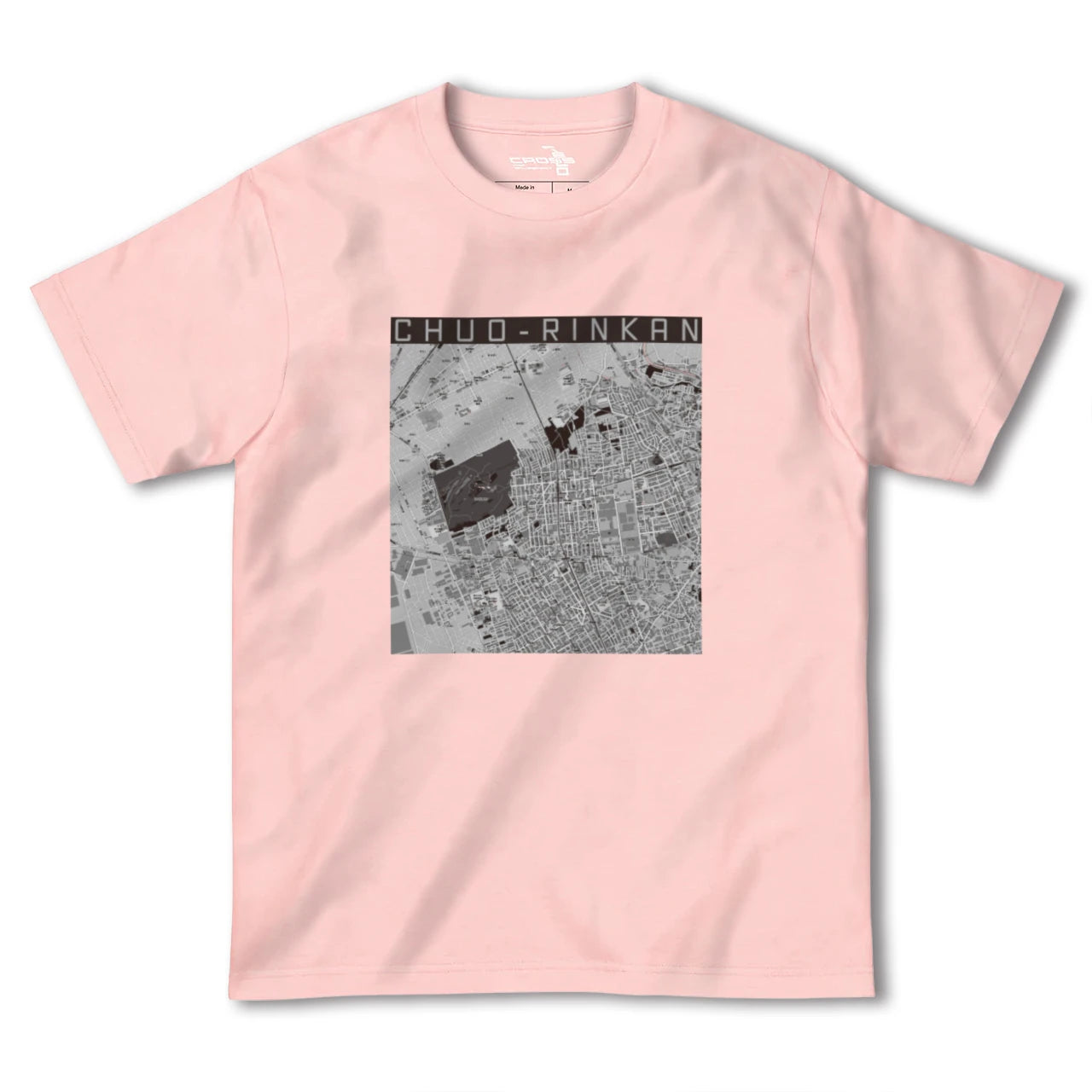 【中央林間(神奈川県)】地図柄ヘビーウェイトTシャツ