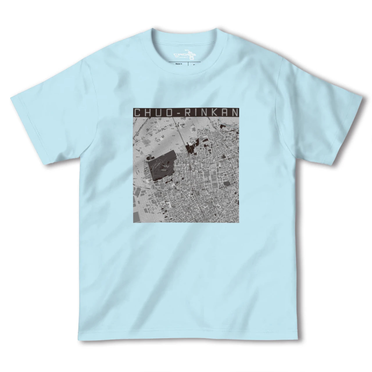 【中央林間(神奈川県)】地図柄ヘビーウェイトTシャツ