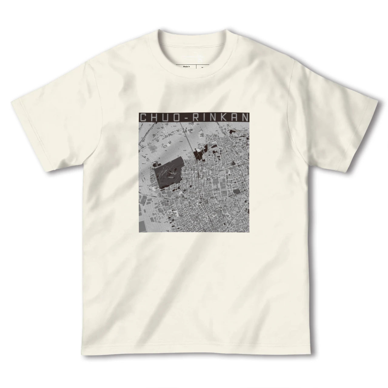 【中央林間(神奈川県)】地図柄ヘビーウェイトTシャツ