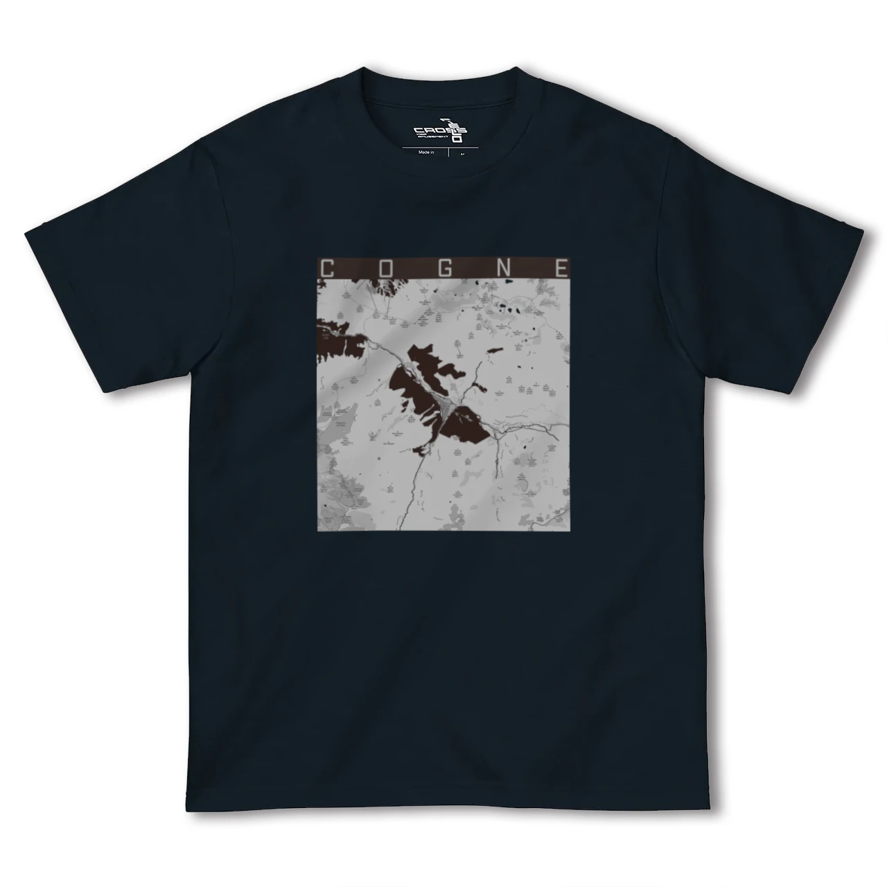 【コーニュ(イタリア)】地図柄ヘビーウェイトTシャツ