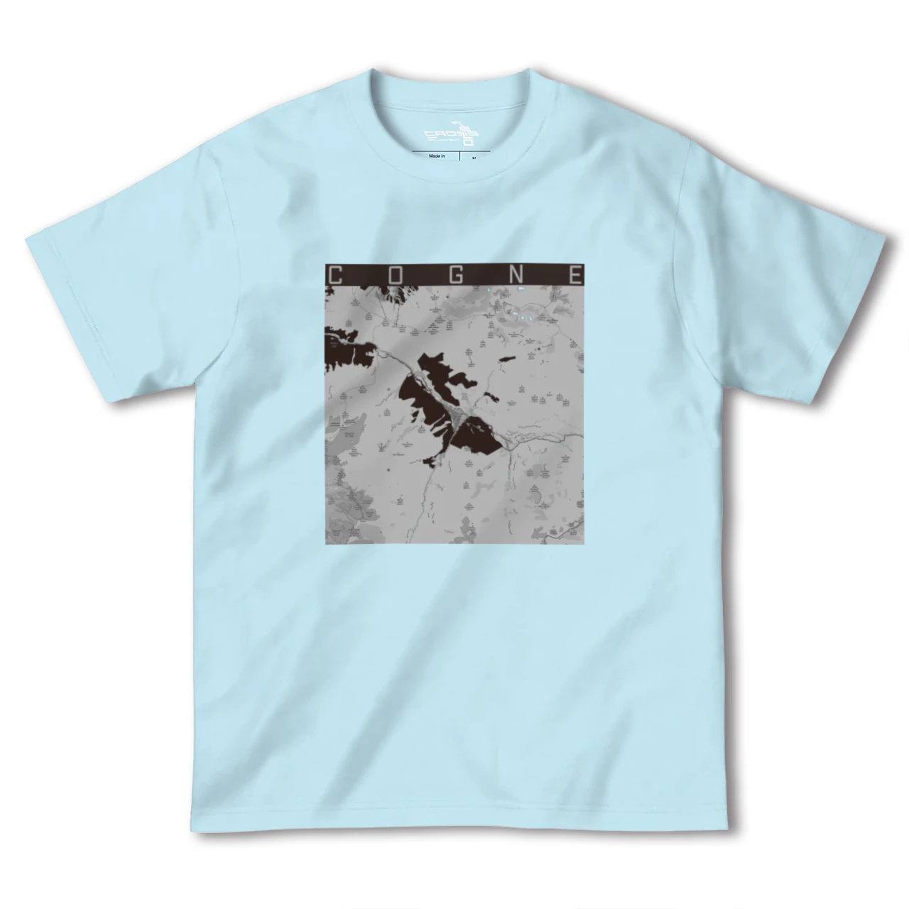 【コーニュ(イタリア)】地図柄ヘビーウェイトTシャツ