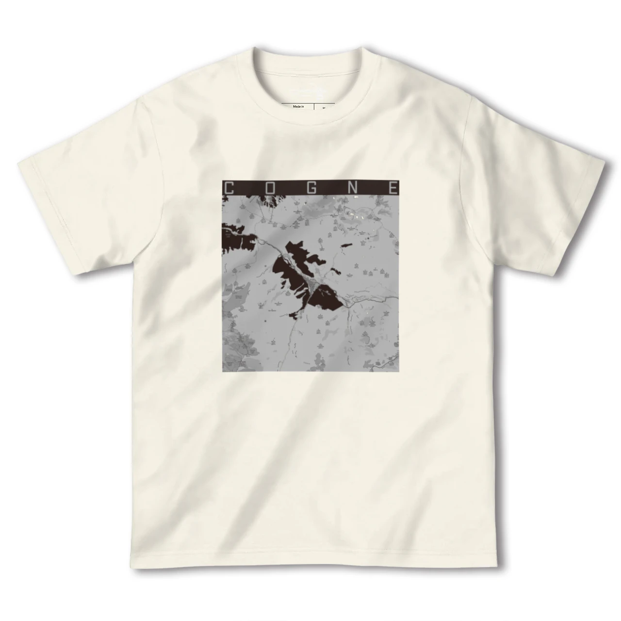 【コーニュ(イタリア)】地図柄ヘビーウェイトTシャツ