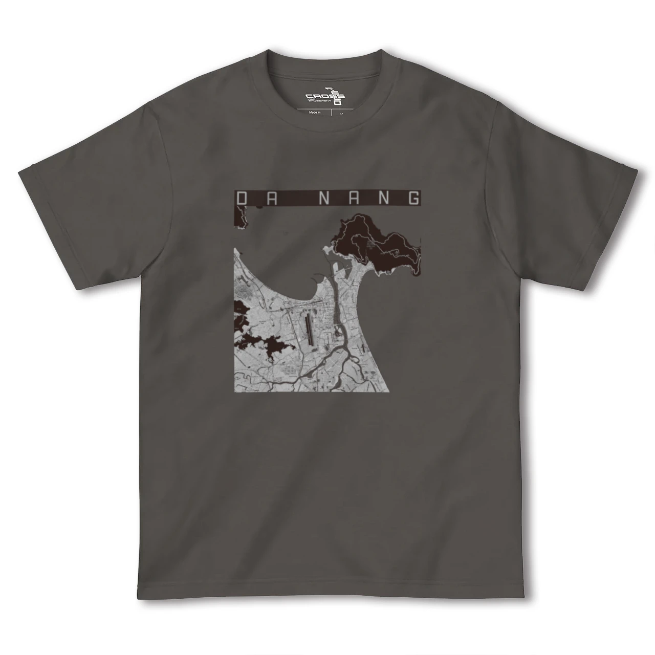 【ダナン(ベトナム)】地図柄ヘビーウェイトTシャツ