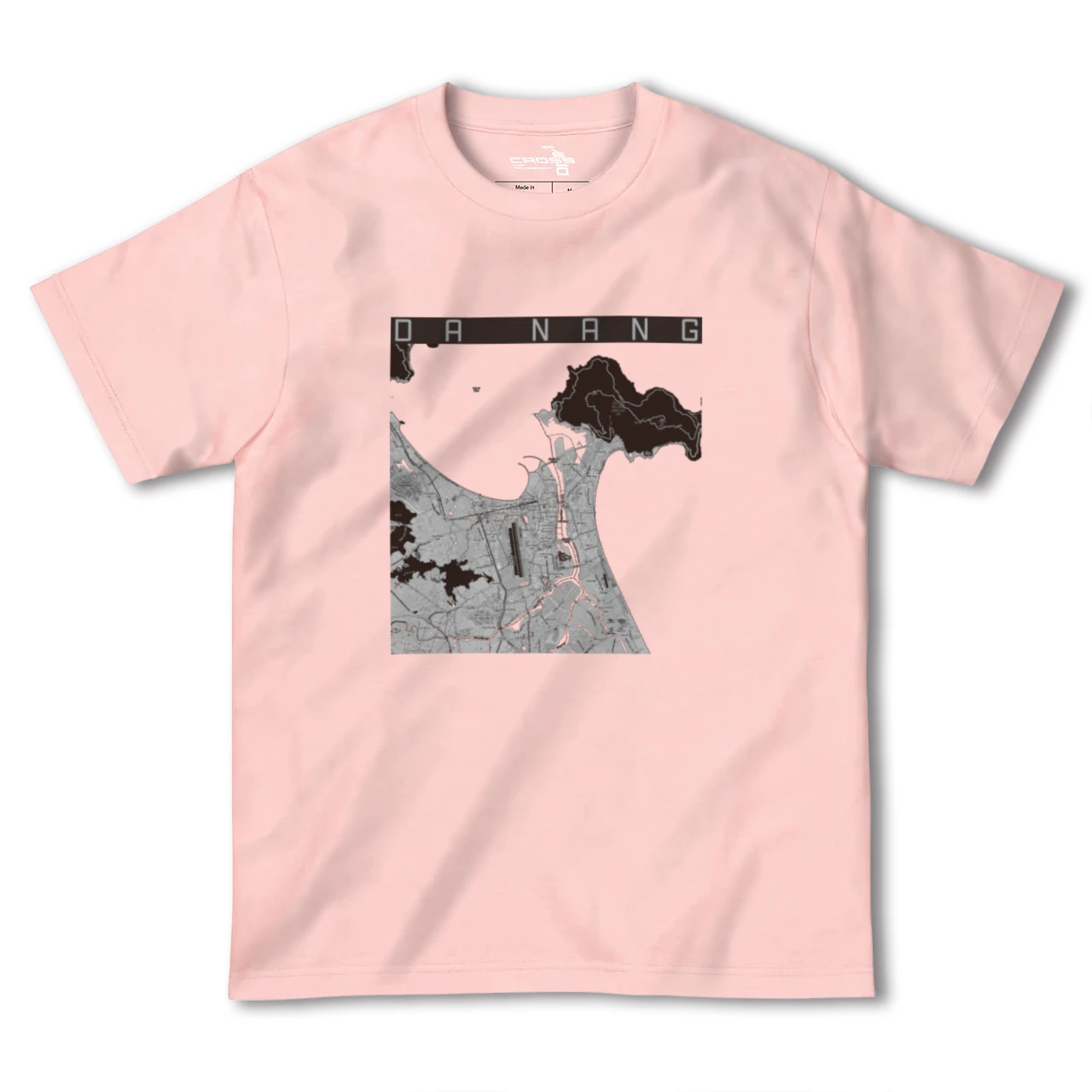 【ダナン(ベトナム)】地図柄ヘビーウェイトTシャツ