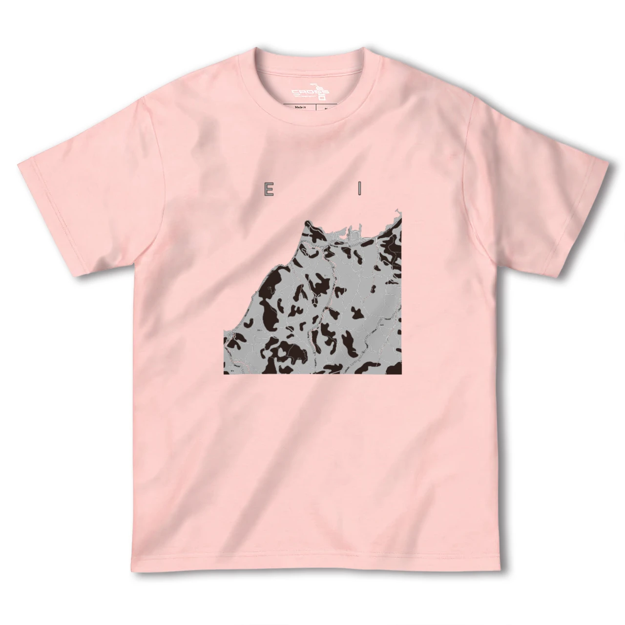 【江井(兵庫県)】地図柄ヘビーウェイトTシャツ