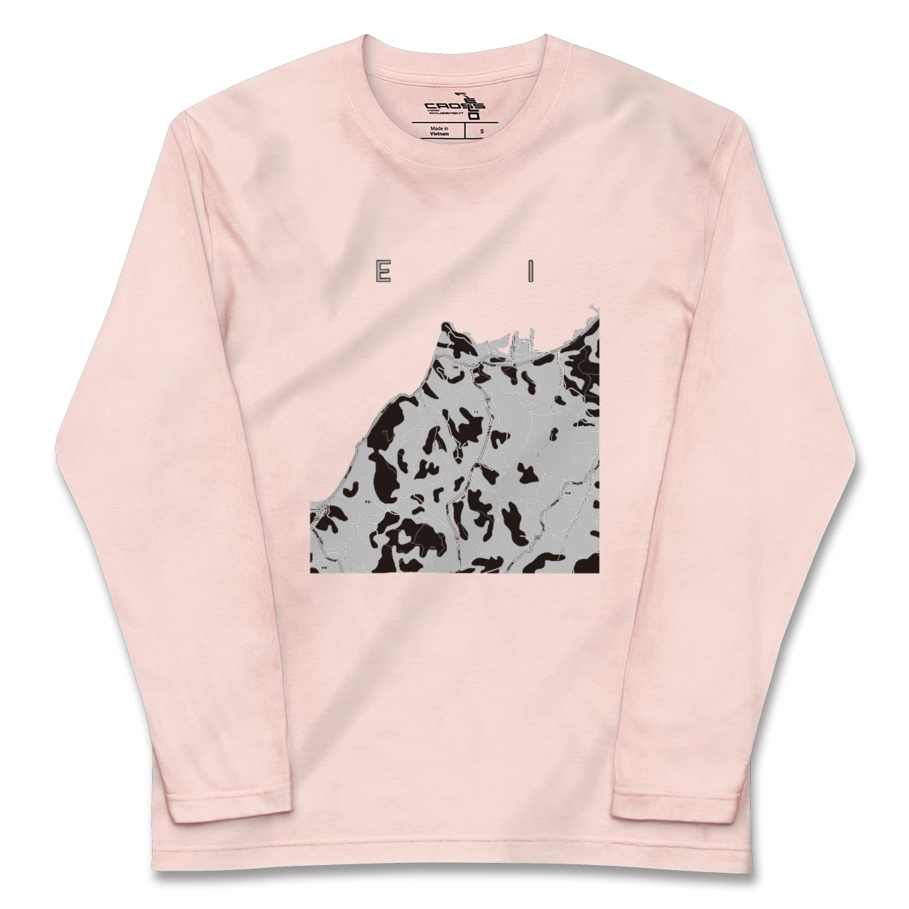 【江井(兵庫県)】地図柄ロングスリーブTシャツ