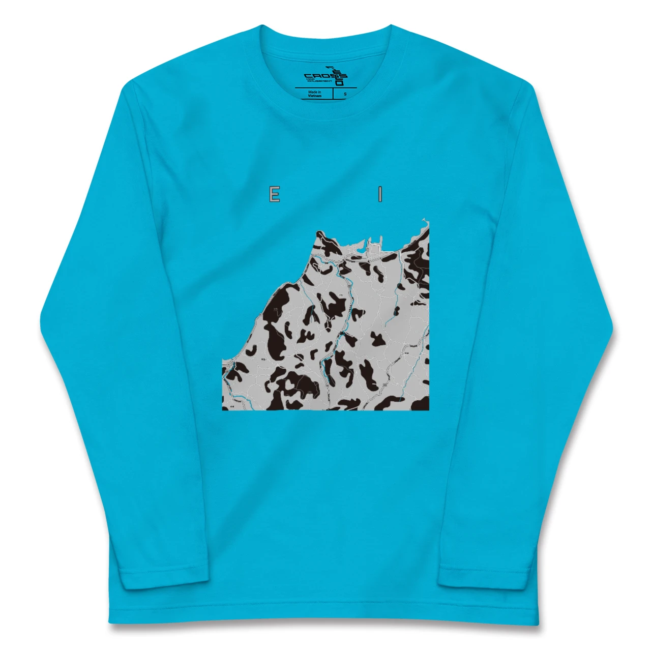 【江井(兵庫県)】地図柄ロングスリーブTシャツ