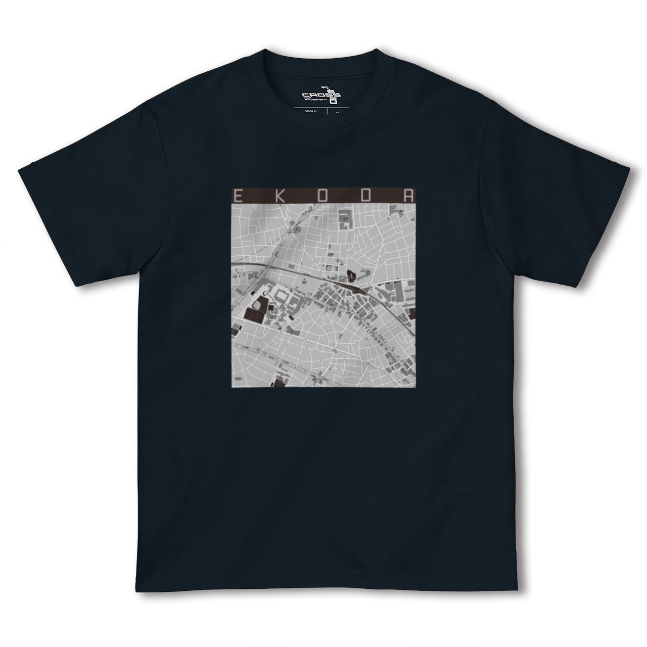 【江古田(東京都)】地図柄ヘビーウェイトTシャツ