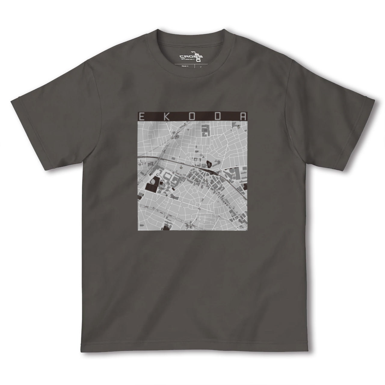 【江古田(東京都)】地図柄ヘビーウェイトTシャツ