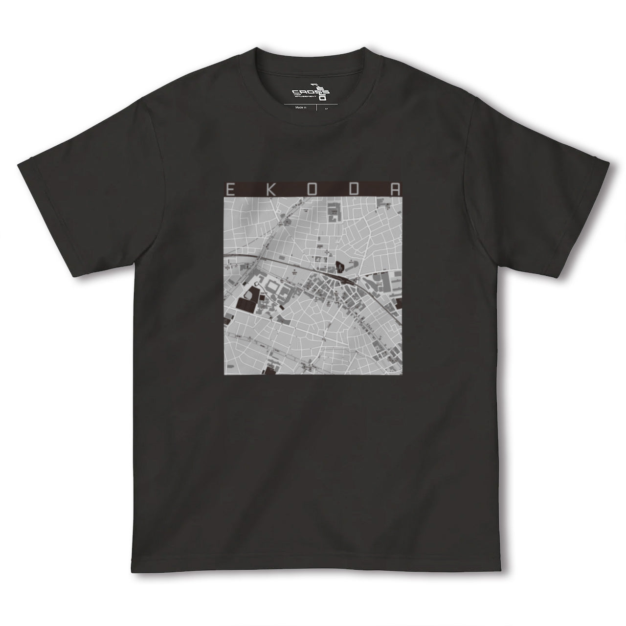 【江古田(東京都)】地図柄ヘビーウェイトTシャツ