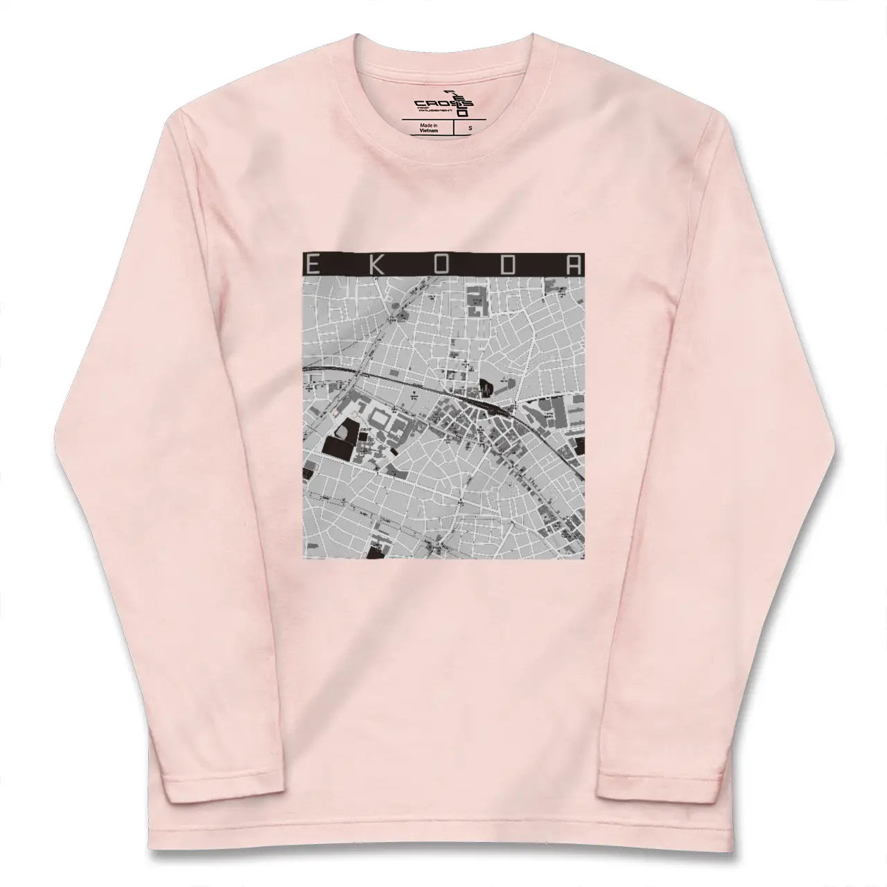 【江古田(東京都)】地図柄ロングスリーブTシャツ