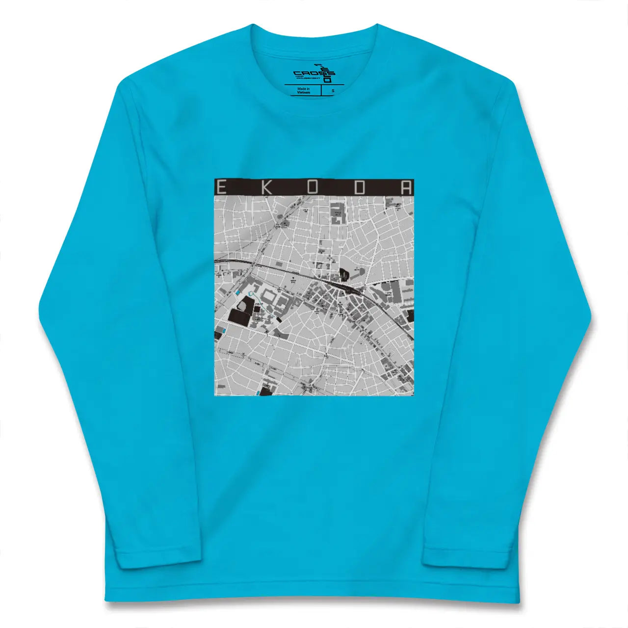 【江古田(東京都)】地図柄ロングスリーブTシャツ