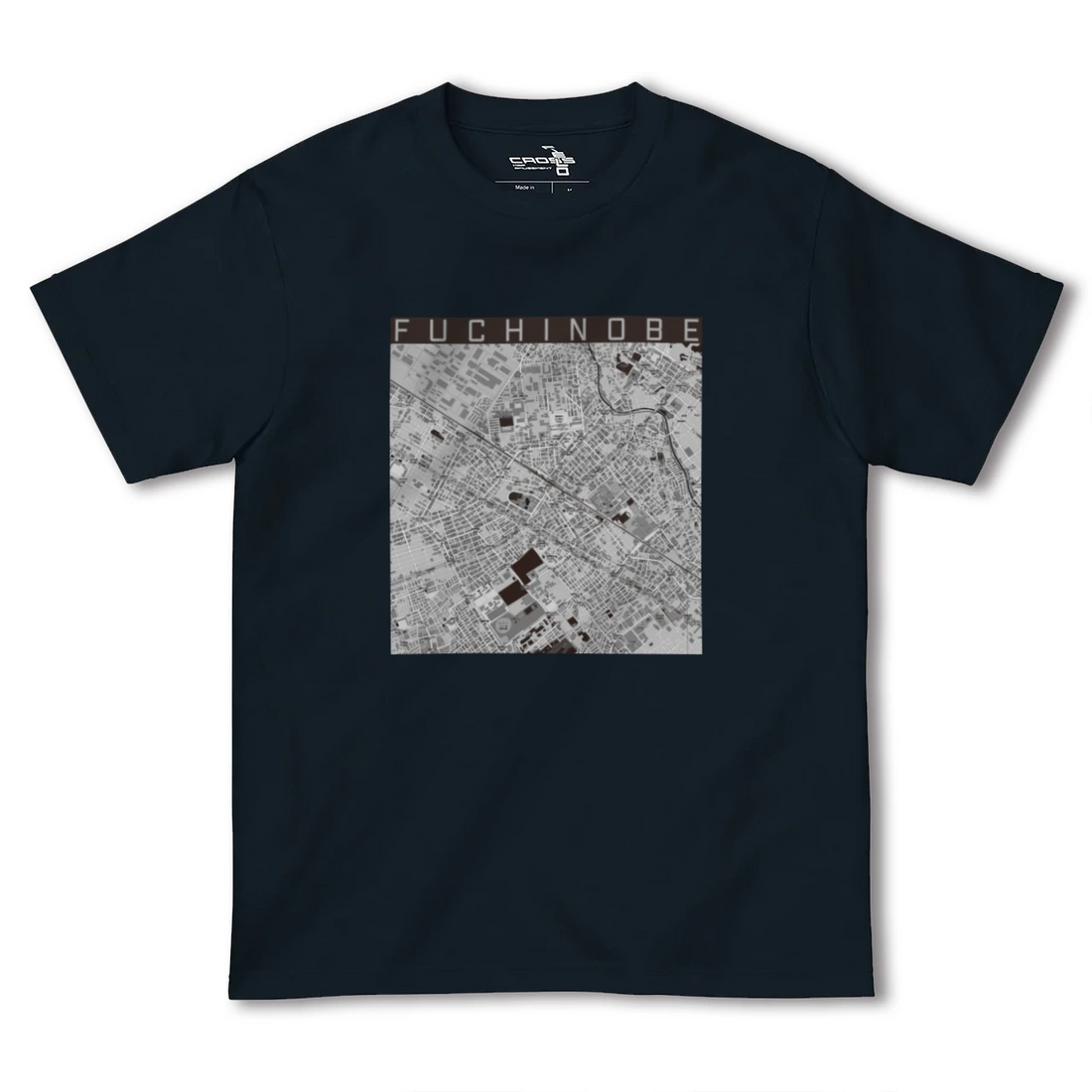 【淵野辺(神奈川県)】地図柄ヘビーウェイトTシャツ