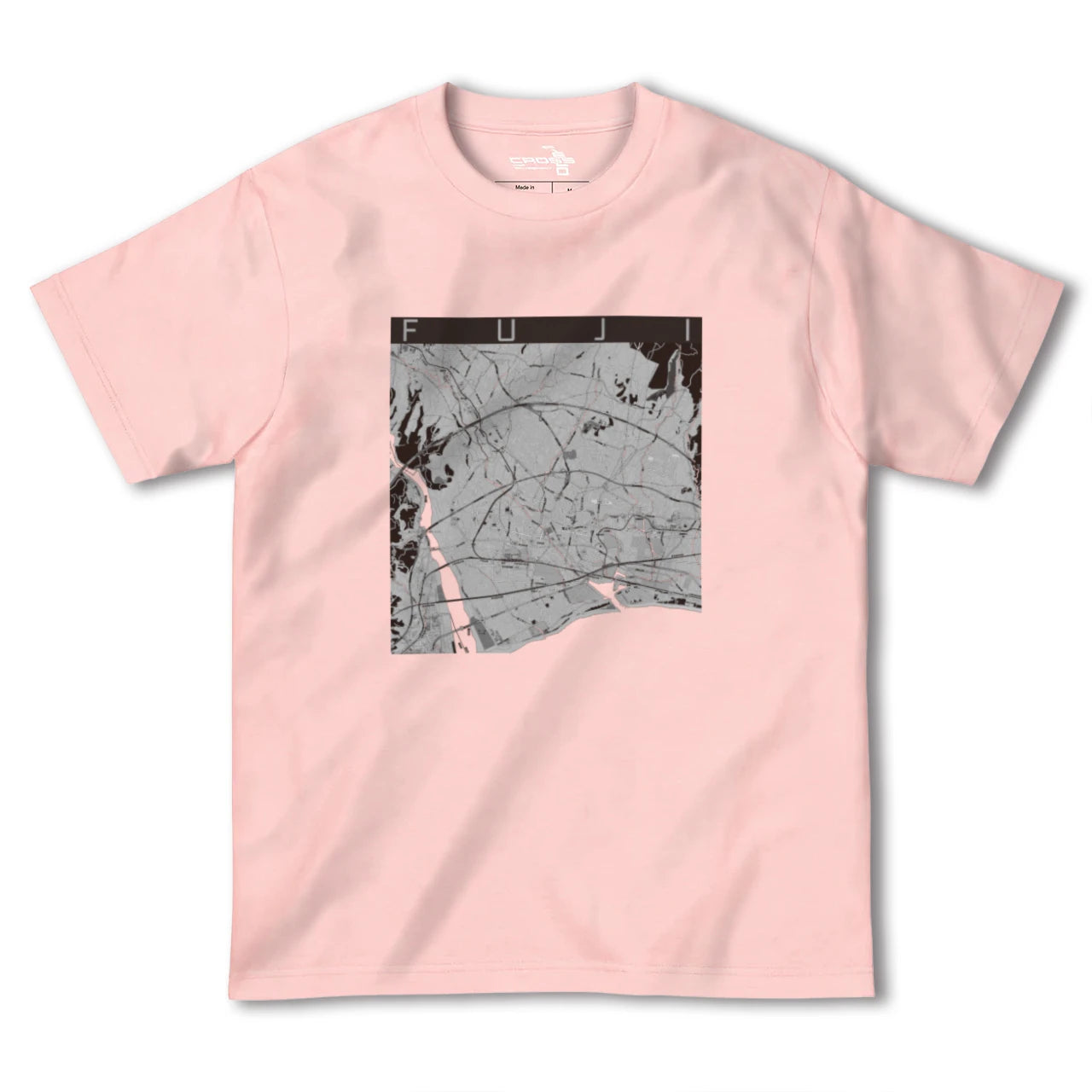 【富士(静岡県)】地図柄ヘビーウェイトTシャツ