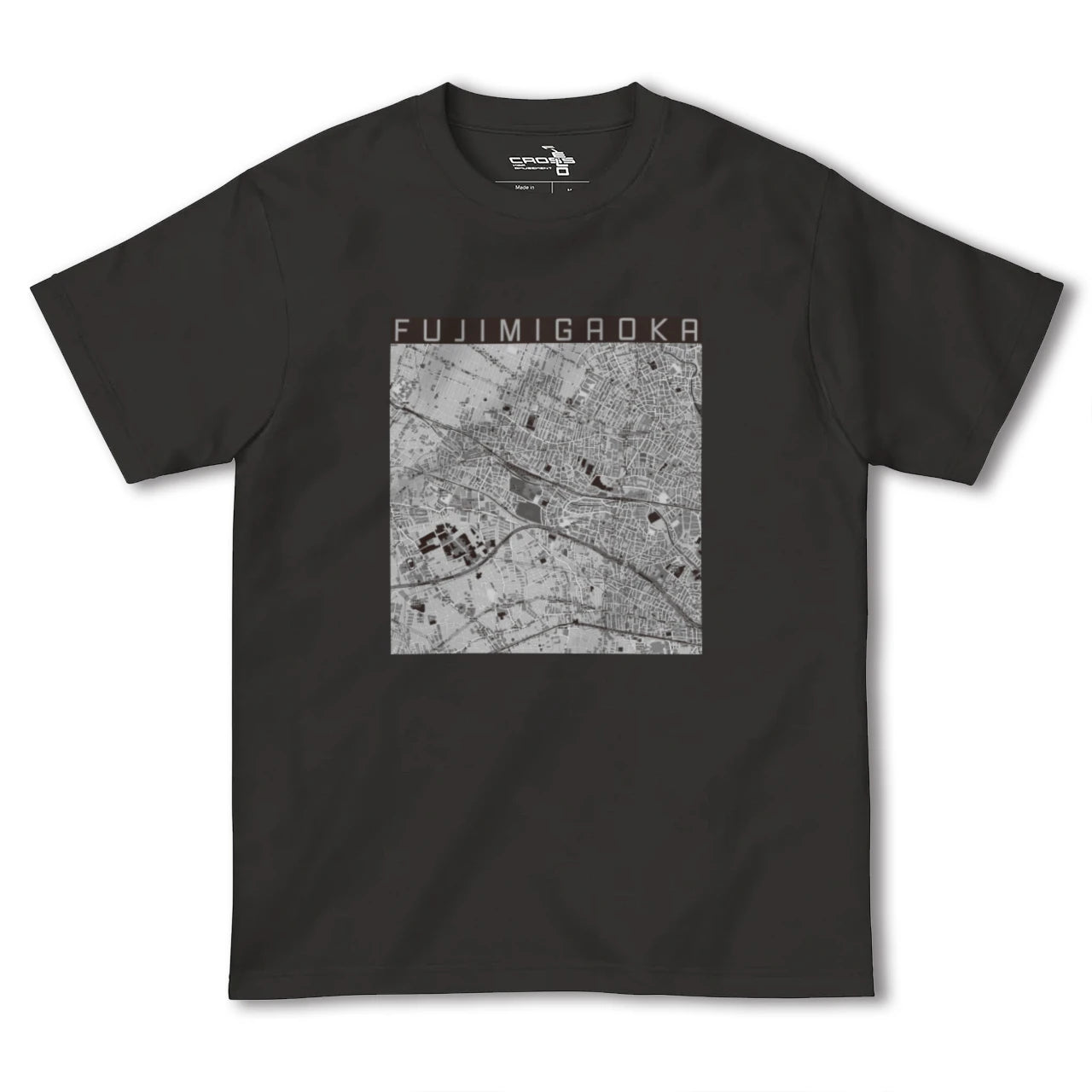 【富士見ヶ丘(東京都)】地図柄ヘビーウェイトTシャツ
