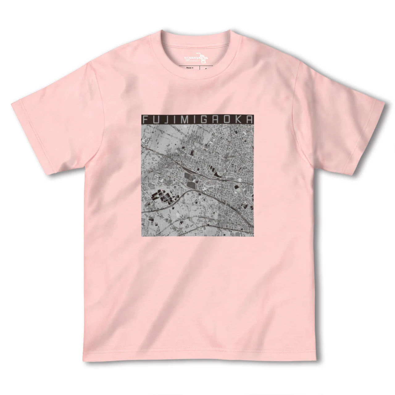 【富士見ヶ丘(東京都)】地図柄ヘビーウェイトTシャツ