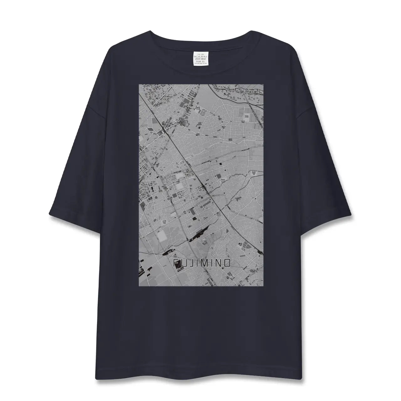 【ふじみ野(埼玉県)】地図柄ビッグシルエットTシャツ