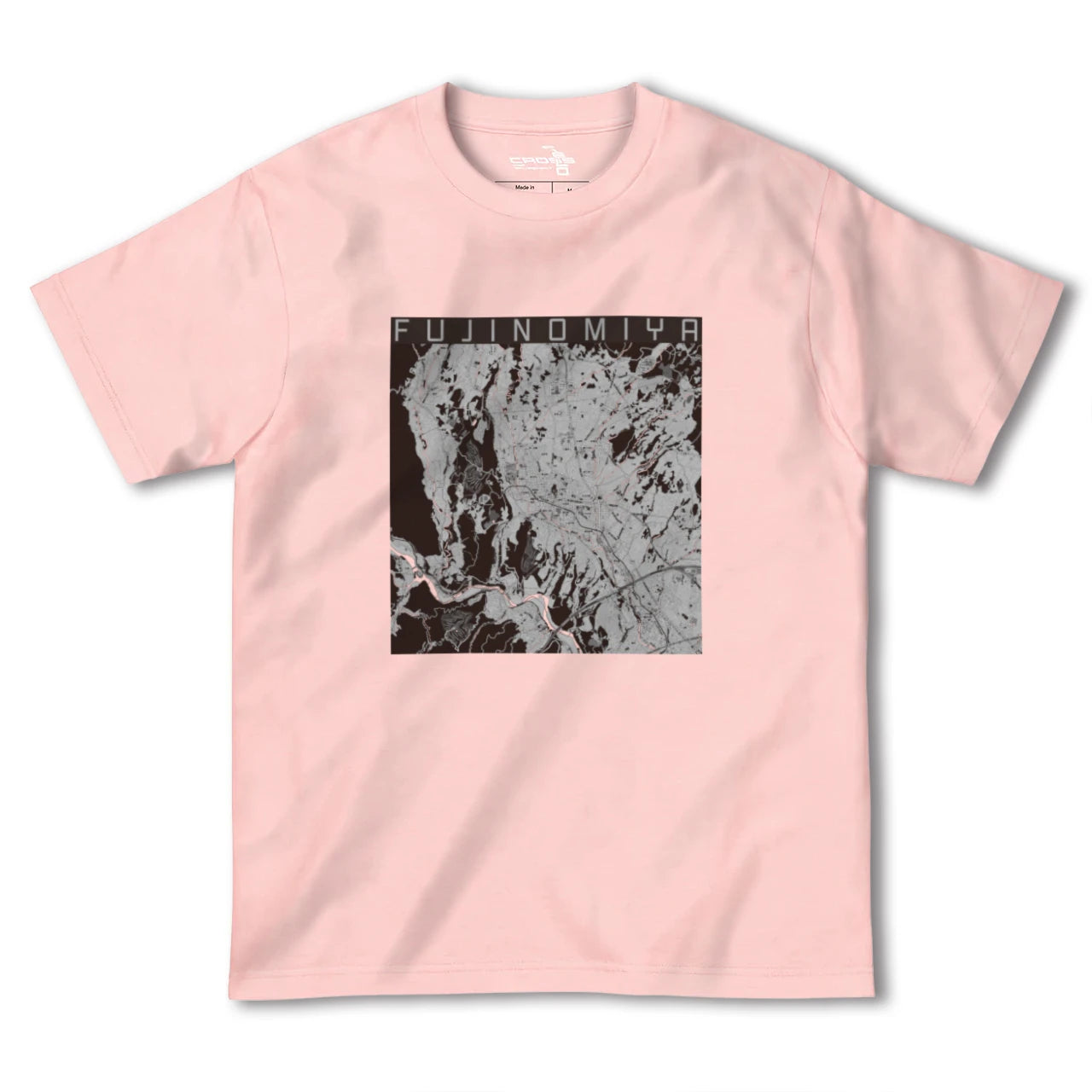 【富士宮(静岡県)】地図柄ヘビーウェイトTシャツ