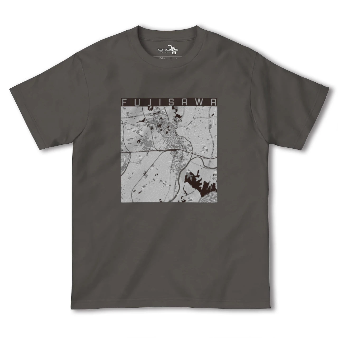 【藤沢(神奈川県)】地図柄ヘビーウェイトTシャツ