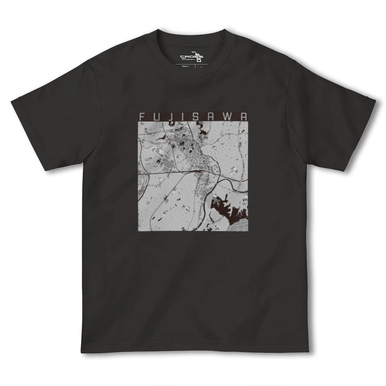 【藤沢(神奈川県)】地図柄ヘビーウェイトTシャツ