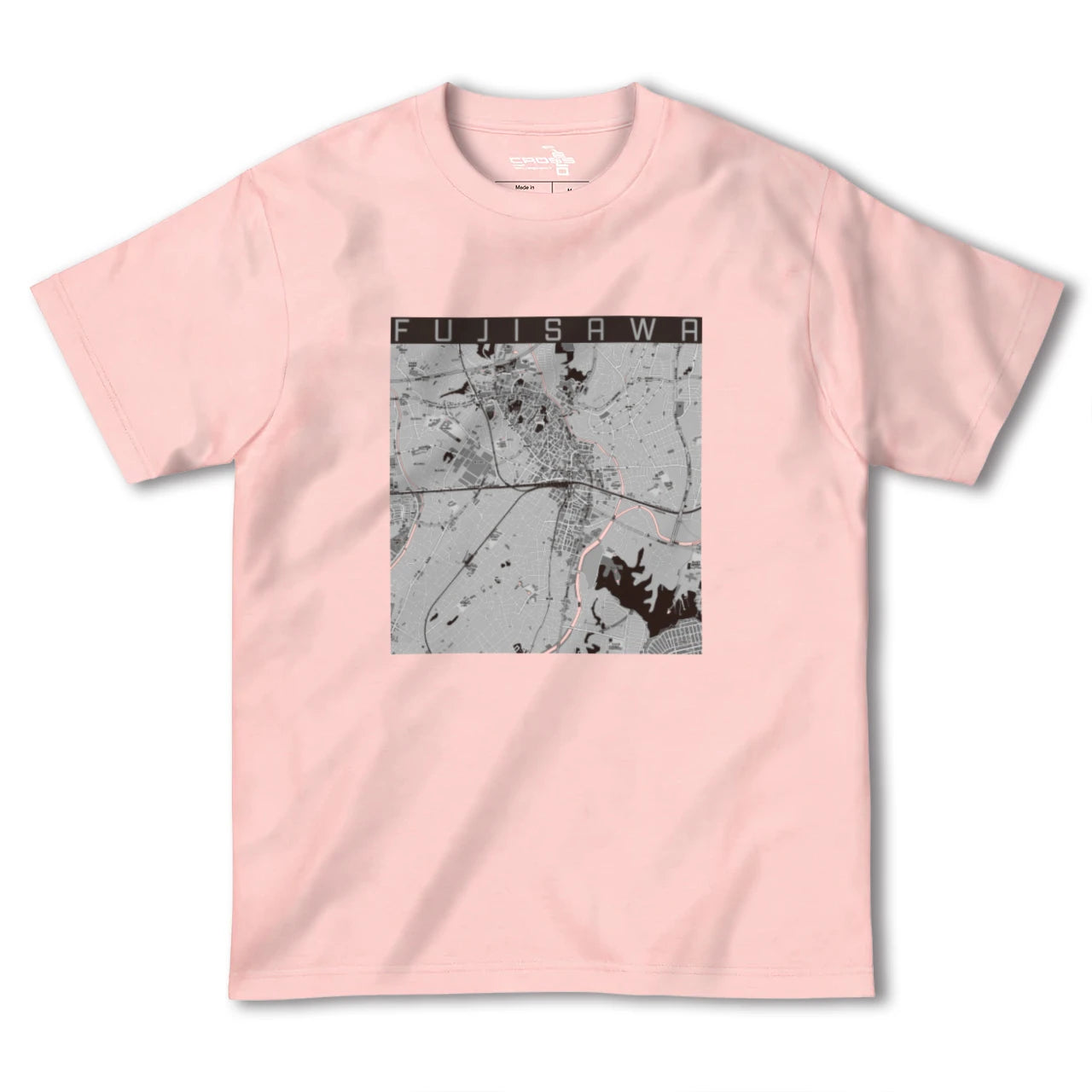 【藤沢(神奈川県)】地図柄ヘビーウェイトTシャツ