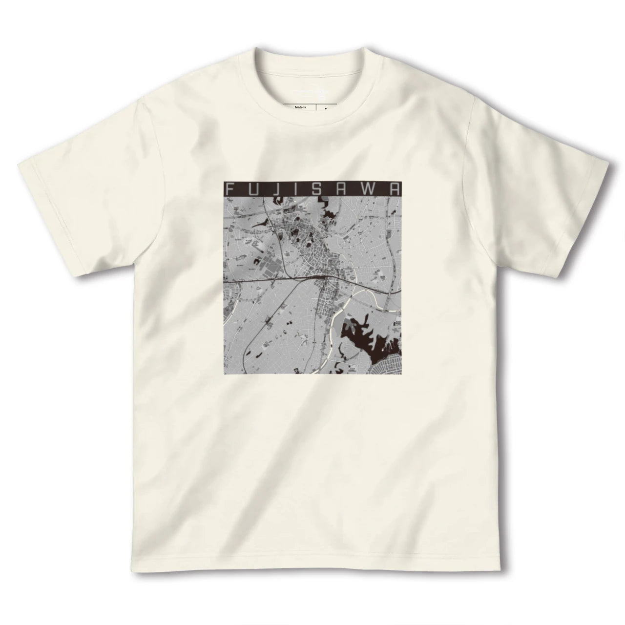【藤沢(神奈川県)】地図柄ヘビーウェイトTシャツ