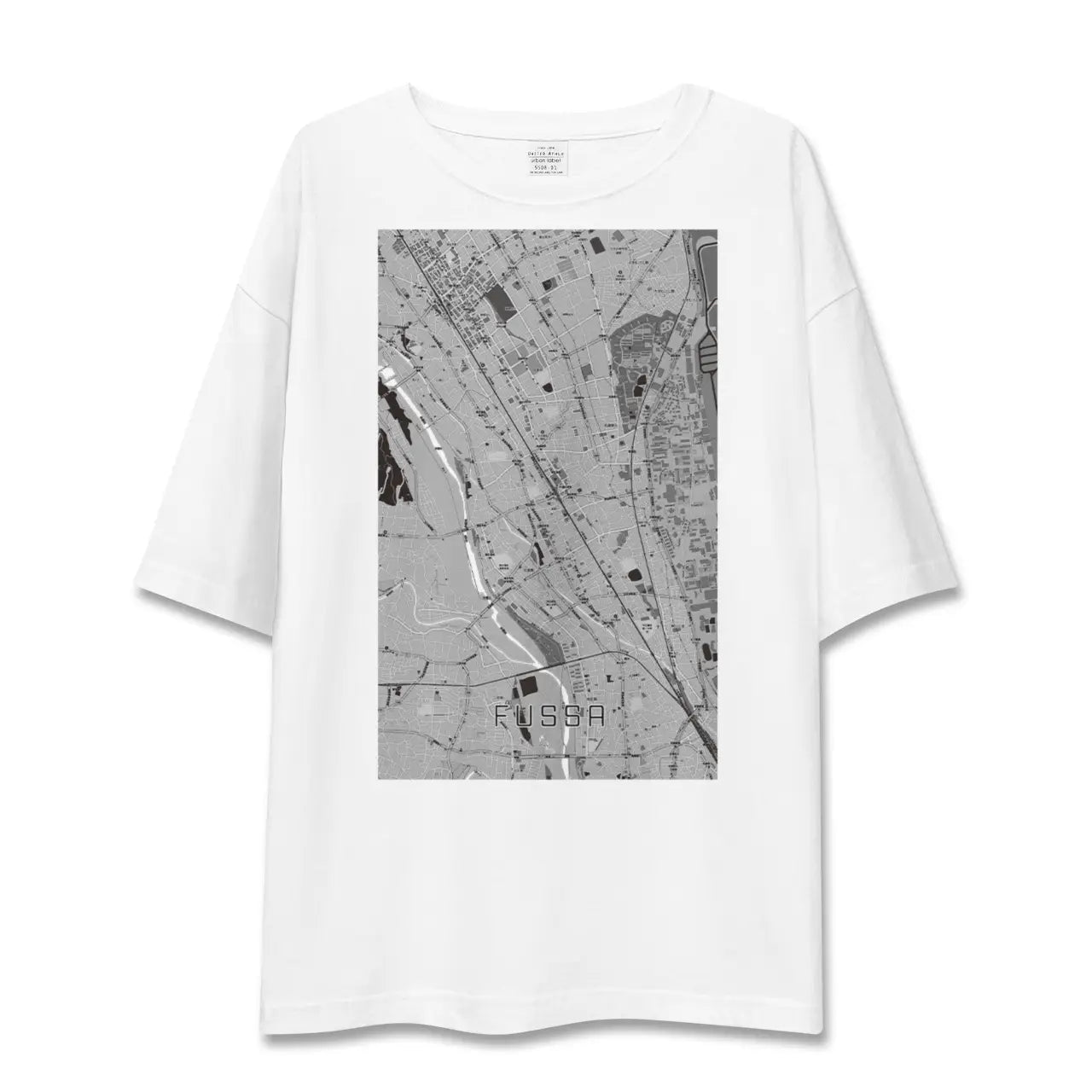 【福生(東京都)】地図柄ビッグシルエットTシャツ