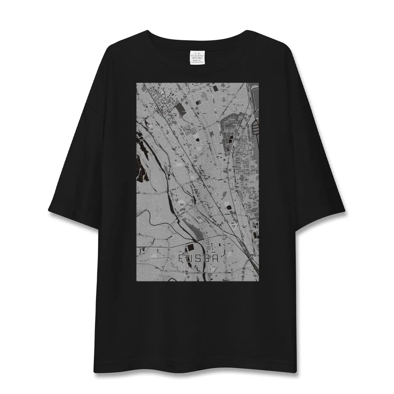 【福生(東京都)】地図柄ビッグシルエットTシャツ